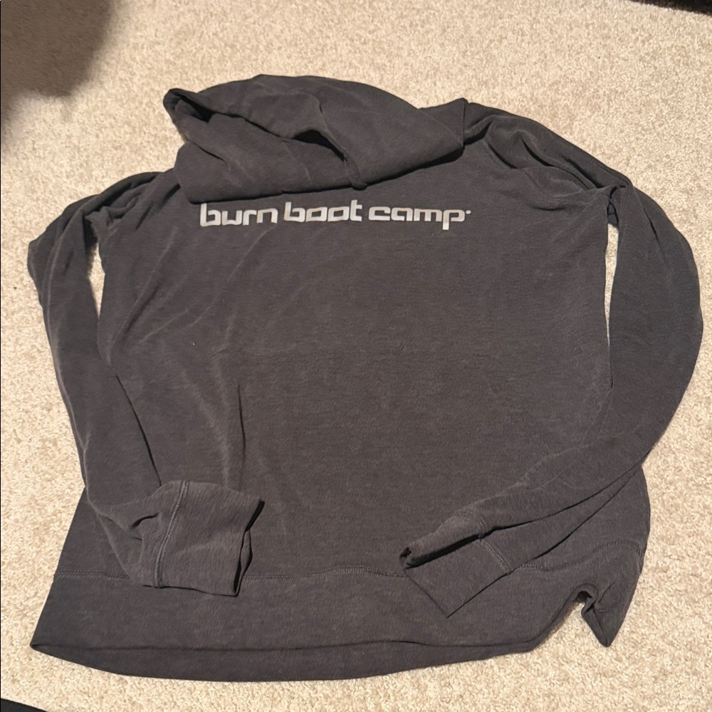 Burn Boot Camp Gray Hoodie
